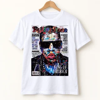 Jay-Z Colourful Portrait Graphic T-Shirt