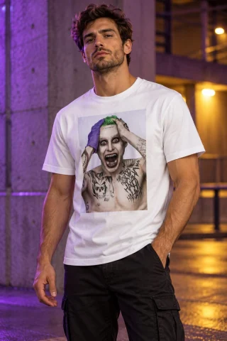 T Shirt Joker Batman Comic Sil Shirts Superhero Harley Quinn Suicide Squad? — alternate view