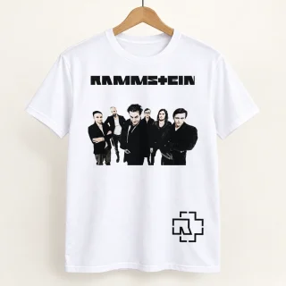 Rammstein Band Photo Graphic T-Shirt