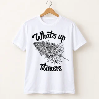 What’s Up Stoners Cannabis Graphic T-Shirt