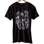 DragonBall T-Shirt Men Basic Black Little Goku