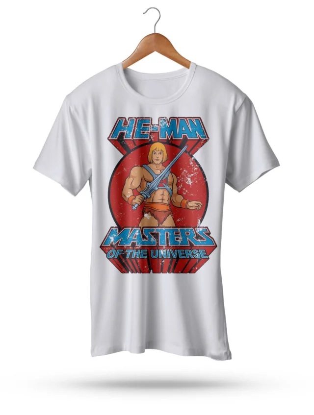 Master Of The Universe He-Man T-Shirt For Men`s Old School