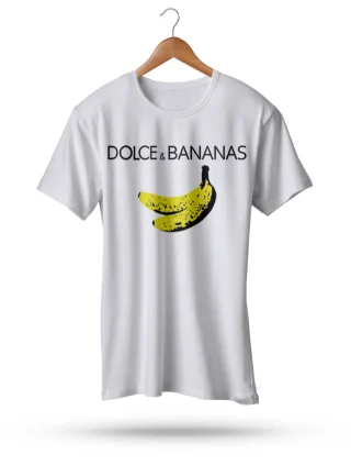 Dolce & Banana T-Shirt For Vegan Funny Fashion Bananas Gift