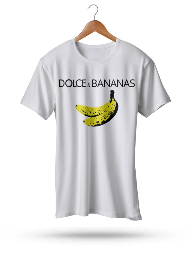 Dolce & Banana T-Shirt For Vegan Funny Fashion Bananas Gift