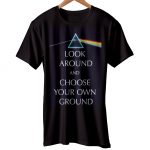 Funny Printed T Shirt for Men I Really Hate Monday Morning Black