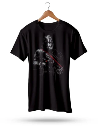Stars Galactic War Art T-shirt Dark Side for Men