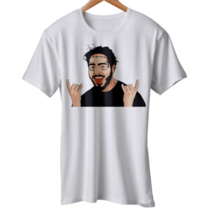 Post Melone Men's T-Shirt Classic Merch Rockstar Circle