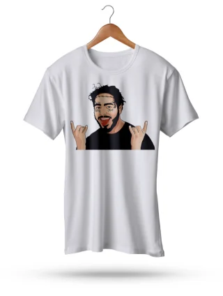 Post Melone Men's T-Shirt Classic Merch Rockstar Circle