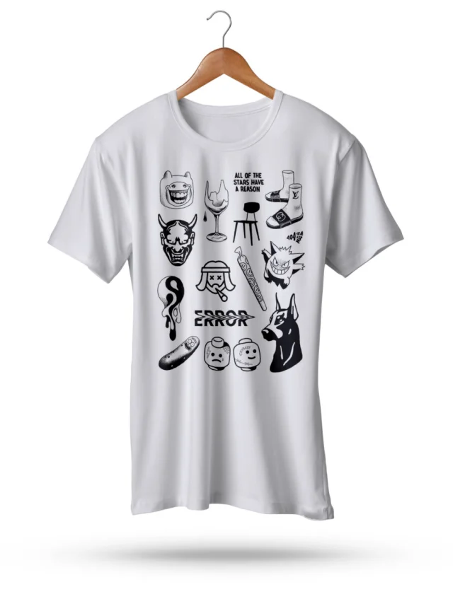 Street Wear T-Shirt for Gangsta Boy London Style Doberman