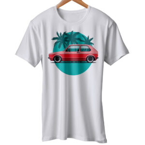 Retro German Car Fan T Shirt Gti TDI Racing Mk 1