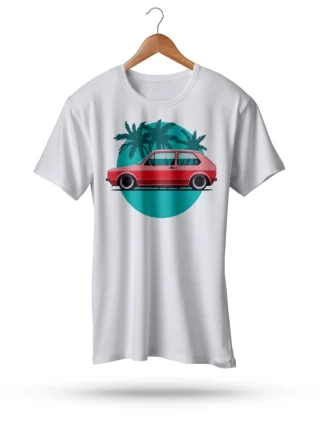 Retro German Car Fan T Shirt Gti TDI Racing Mk 1