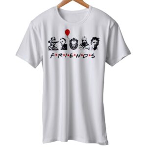 Friends Characters T Shirt IT Horror Steven Kings