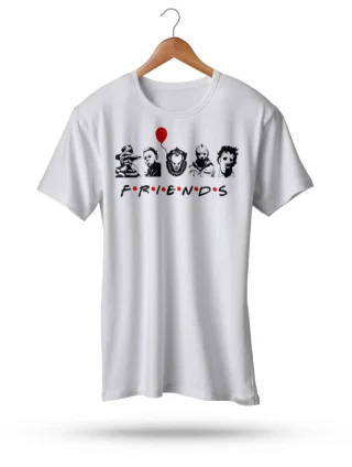Friends Characters T Shirt IT Horror Steven Kings
