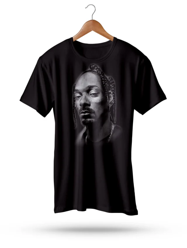 Snoop Dogg Men's T-Shirt Deat Row Records Black