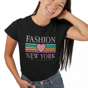 Fashion New York Tshirt for Women Black Lives Matter LGBT