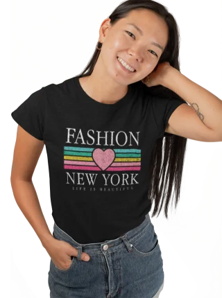 Fashion New York Tshirt for Women Black Lives Matter LGBT