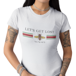 Let`s get Lost Women T shirt Come Fly with Me Summer 2020
