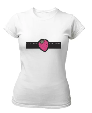 Cherry Summer Tshirt for Women Holiday Time Super Sexy Tee