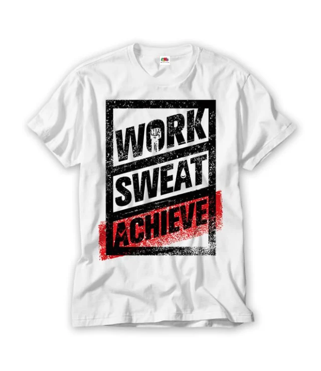 Work Sweat Achieve Gym T Shirt