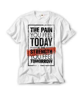 Gym T Shirt Strenght You Feel