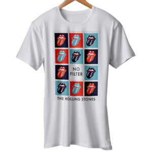 RoLling Stones T Shirt Rock No Filter