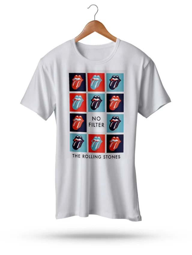 RoLling Stones T Shirt Rock No Filter