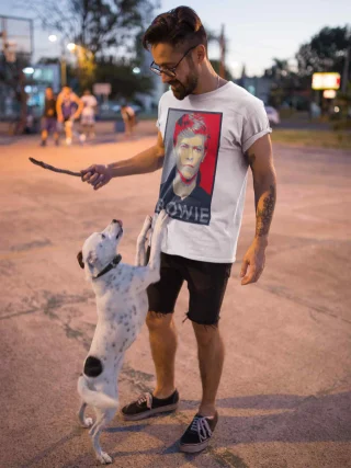David Bowie T-shirt (Copy) — alternate view