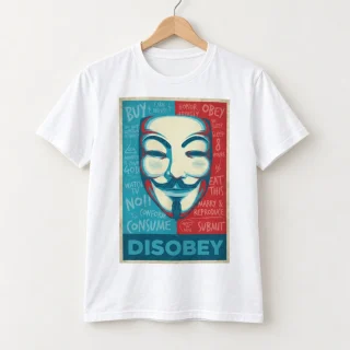 Anonymous Disobey Graphic T-Shirt