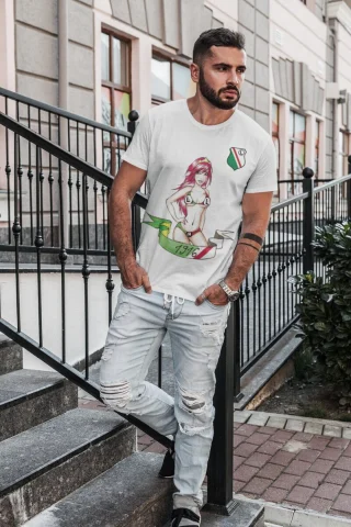 Legia Football Shirt Warsaw Jersey Warszawa Fan Club Kibic Synka Polish Husaria Patriotic