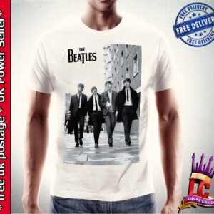Beatles T-Shirt Shirt Vintage Tee Band Men's Mens Rock New Size Men Black Yellow Submarine Classic Let Music