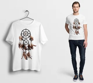 Dream Catcher T shirt Sleep Pijamas Good Relax Love Peace