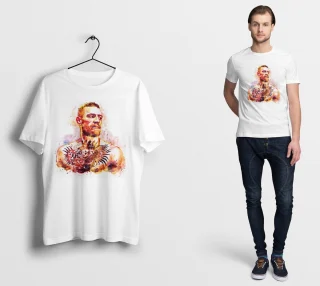 Connor Shirt T-Shirt Mens Terminator Mcgregor Fight Training King Ireland Gym