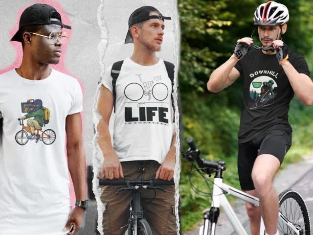 T Shirt White Black Rider of your Life Mountain Downhill Extreme Sport MTB DH
