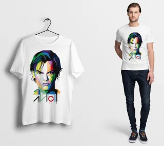 Avicii T Shirt Dance Tee House Techno Dubstep DNB Music