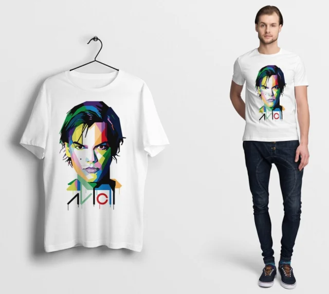 Avicii T Shirt Dance Tee House Techno Dubstep DNB Music
