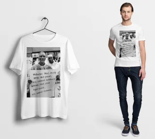 When the rich rob the poor its called Business T Shirt protest system suck