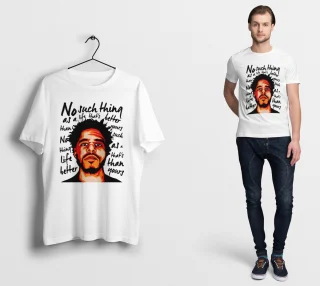J Cole Rapper 90s Inspired T Shirt - J Cole Vintage Retro 90s Classic Retro 4 Your Eyez Only