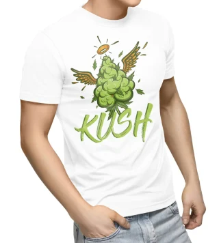 Kush Angel Inhale Good Shit T-Shirt, Sarcastic Weed Shirt, Funny Weed Shirt, Weed-420 Shirt, Marijuana T-Shirt, Cannabis Leaf Shirt — alternate view