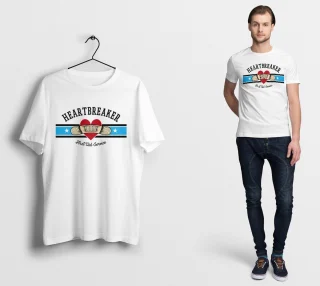 Heart breaker T Shirt First Aid Servies Love Funny Macho S M L XL XXL — alternate view
