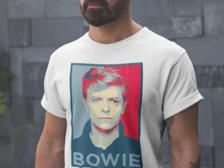 David Bowie T-shirt, David Bowie Tee, For Bowie Fans, Bowie Tribute, Vintage Music Icon, For Music Lovers, Famous Singer