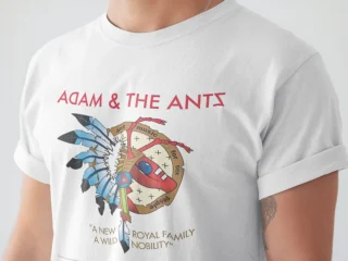 Adam Man Tee Rock Ants PUnk Tee Top Vintage Unisex S M L XL XXL