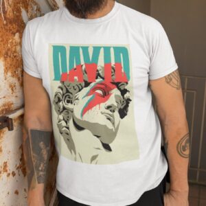 David Bowie T-shirt, David Bowie Tee, For Bowie Fans, Bowie Tribute, Vintage Music Icon, For Music Lovers, Famous Singer Retro