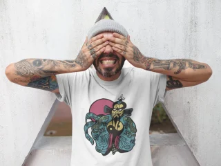 Fu Manchu T Shirt Big Trouble in Little China T Shirt Ideal Gift Present Tee