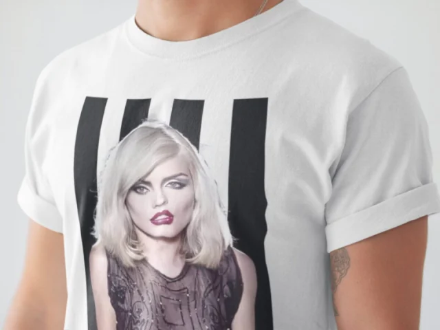 Blondie Punk Debbie Harry Official Tee T-Shirt Mens Unisex