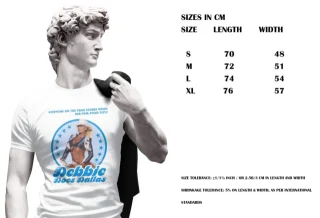debbie does dallas pom-poms Blondie Debbie Harry Poster T Shirt Top ideal gift — alternate view