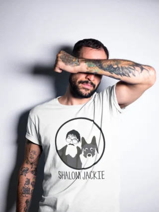 Shalom Jackie Wilson Friday Night Dinner Parody Funny Gift Super Retro Cool Style Unisex & Ladies T Shirt