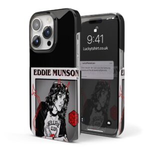 Hell Fire Club Eddie Munson Phone Case