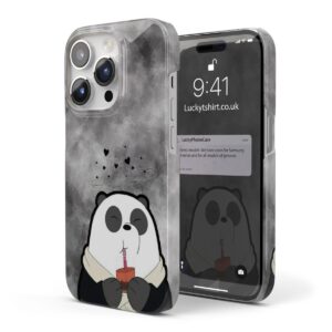 Panda Black White Phone Case