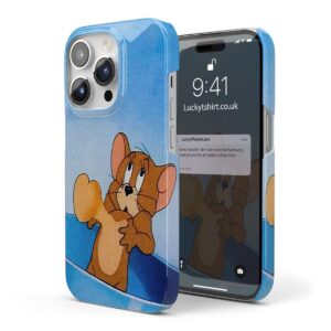 Valentine's Day Funny Love Style Mouse Mask Phone Case