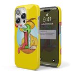 Valentine's Day Funny Love Style Mouse Mask Phone Case